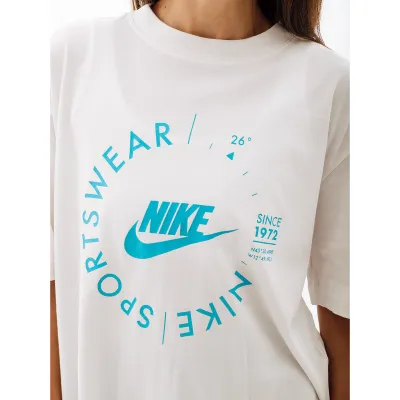 Женская Футболка Nike W NSW TEE BF PRNT SU  Бежевый L (7dFD4235-030 L) - 3 - Robinzon.ua