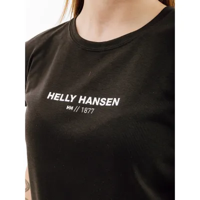 Женская Футболка HELLY HANSEN W ALLURE T-SHIRT Черный L (7d53970-990 L) - 3 - Robinzon.ua