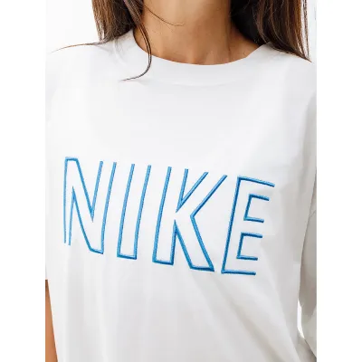 Жіноча Футболка Nike W NSW TEE BF SW Білий  L (7dFJ4931-121 L) - 1 - Robinzon.ua