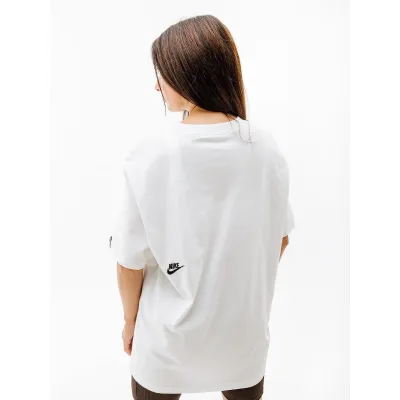 Жіноча Футболка Nike W NSW TEE BF SW Білий  L (7dFJ4931-121 L) - 3 - Robinzon.ua