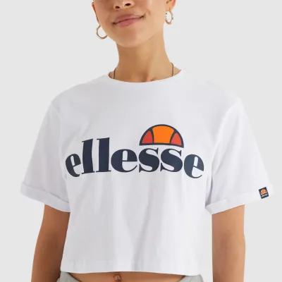 Женская Футболка Ellesse Alberta Cropped Tee Белый XL (7dSGS04484-908 XL) - 3 - Robinzon.ua