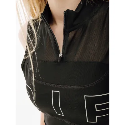 Жіночий Топ Nike W NK DF AIR CROP TANK Чорний L (7dDX0284-010 L) - 1 - Robinzon.ua