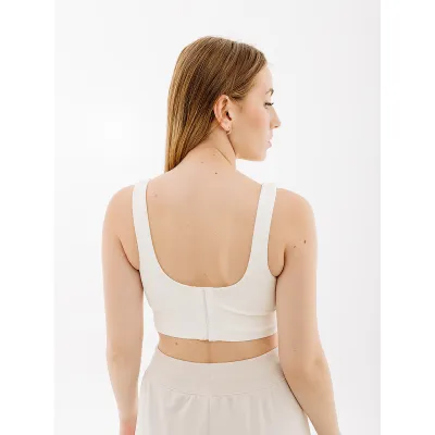 Жіночий Топ Nike NS CORSET BRA Бежевий M (7dFB4129-133 M) - 3 - Robinzon.ua