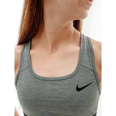 Женский Топ Nike W NK DF SWSH BAND NONPDED BRA  Серый XS (7dBV3900-084 XS) - 2 - Robinzon.ua