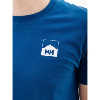 Чоловіча Футболка HELLY HANSEN NORD GRAPHIC HH T-SHIRT Синій XL (7d62979-606 XL) - 2 - Robinzon.ua