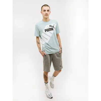 Мужская Футболка Puma POWER Graphic Tee Бирюзовый XL (7d67896022 XL) - 2 - Robinzon.ua