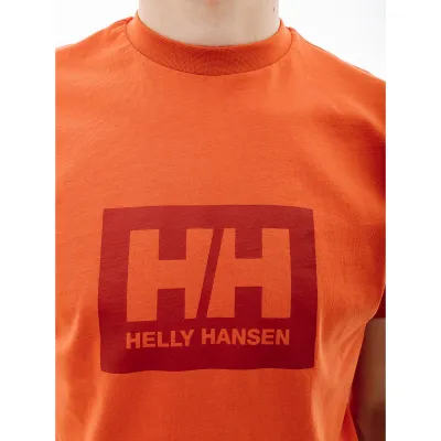 Чоловіча Футболка HELLY HANSEN HH BOX T Помаранчевий M (7d53285-179 M) - 3 - Robinzon.ua
