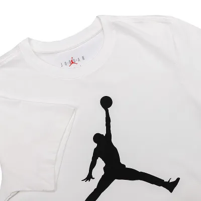 Мужская Футболка JORDAN MJ JUMPMAN SS CREW Белый L (7dCJ0921-100 L) - 2 - Robinzon.ua