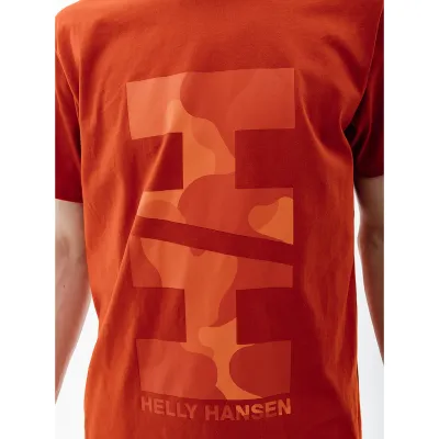 Чоловіча Футболка HELLY HANSEN MOVE COTTON T-SHIRT Помаранчевий XL (7d53976-308 XL) - 2 - Robinzon.ua
