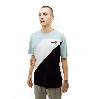 Мужская Футболка Puma POWER Colorblock Tee Разноцветный XL (7d67892922 XL) - 2 Мужская Футболка Puma POWER Colorblock Tee Разноцветный XL (7d67892922 XL) - 2 - Robinzon.ua