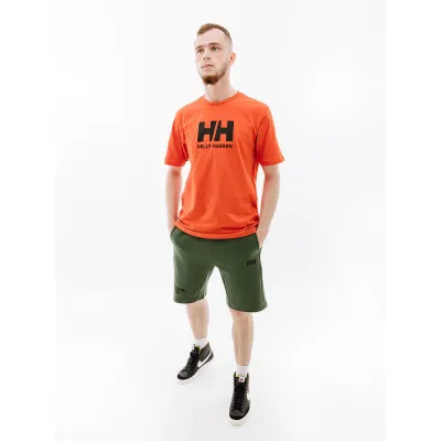 Мужская Футболка HELLY HANSEN HH LOGO T-SHIRT  Оранжевый L (7d33979-300 L) - 3 - Robinzon.ua