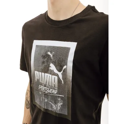 Мужская Футболка Puma GRAPHICS Photoprint Tee Черный S (7d68018001 S) - 3 - Robinzon.ua