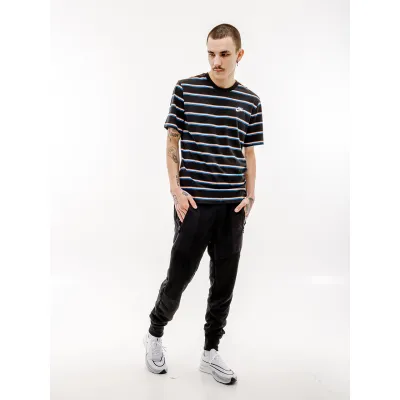 Мужская Футболка Nike M TEE CLUB STRIPE Черный M (7dDZ2985-011 M) - 3 - Robinzon.ua