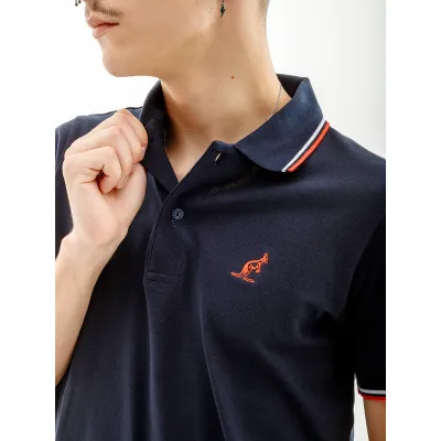 Мужская Футболка AUSTRALIAN 2-STRIPE PIQUE' POLO S-FIT Синий XL (7dLSUPO0004-200C XL) - 2 Мужская Футболка AUSTRALIAN 2-STRIPE PIQUE' POLO S-FIT Синий XL (7dLSUPO0004-200C XL) - 2 - Robinzon.ua