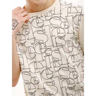 Мужская Футболка Ellesse Gilliano T-Shirt Бежевый M (7dSHV20113-904 M) - 2 - Robinzon.ua