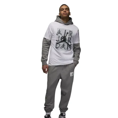 Чоловіча Футболка JORDAN M J BRAND JM STACK SS CREW Білий 2XL (7dFN5978-100 2XL) - 4 - Robinzon.ua