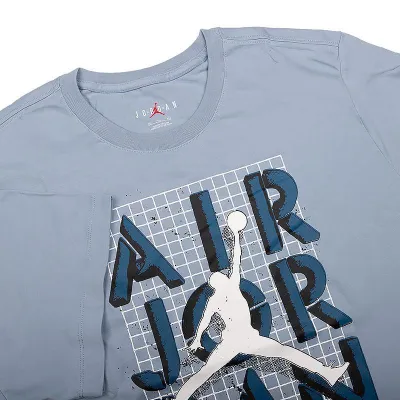Мужская Футболка JORDAN MJ BRAND JM STACK SS CREW Голубой 2XL (7dFN5978-100 2XL) - 2 - Robinzon.ua