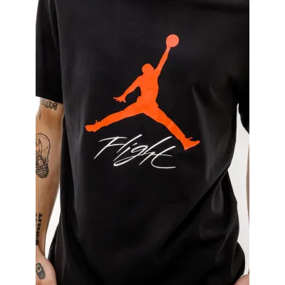 Мужская Футболка JORDAN JUMPMAN FLIGHT HBR TEE Черный S (7dAO0664-010 S) - 2 - Robinzon.ua
