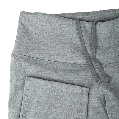 Жіночі Легінси Nike W NK DF FAST CROP Сірий XS (7dCZ9238-084 XS) - 2 - Robinzon.ua