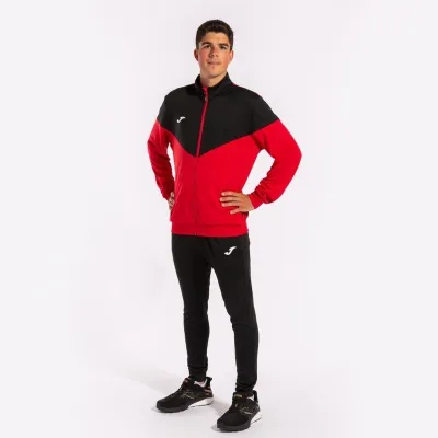 Мужской спортивный костюм Joma OXFORD TRACKSUIT красный,черный 2XL 102747.601 2XL - 2 - Robinzon.ua