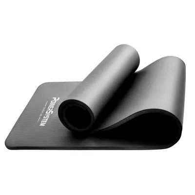 Коврик для йоги и фитнеса Power System PS-4017 NBR Fitness Yoga Mat Plus Black (180х61х1) - 2 Коврик для йоги и фитнеса Power System PS-4017 NBR Fitness Yoga Mat Plus Black (180х61х1) - 2 - Robinzon.ua