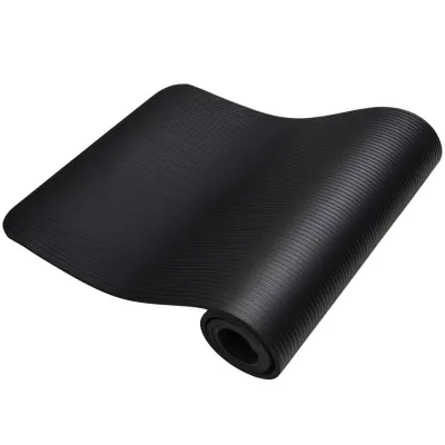 Коврик для йоги и фитнеса Power System PS-4017 NBR Fitness Yoga Mat Plus Black (180х61х1) - 4 Коврик для йоги и фитнеса Power System PS-4017 NBR Fitness Yoga Mat Plus Black (180х61х1) - 4 - Robinzon.ua