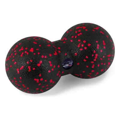 Массажный мяч двойной PowerPlay PP-4352 Epp foam peanut ball (d8*16cm.) Черно/Красный - 1 - Robinzon.ua
