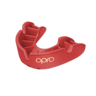 Капа боксерская OPRO Bronze взрослая (возраст 11+) Red (арт.102500002) - 1 Капа боксерская OPRO Bronze взрослая (возраст 11+) Red (арт.102500002) - 1 - Robinzon.ua