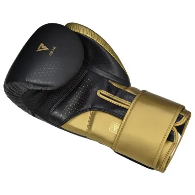 Боксерские перчатки RDX MARK PRO SPARRING TRI LIRA 2 GOLDEN-12 унций (капа в комплекте) - 3 - Robinzon.ua
