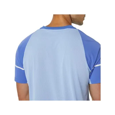 Мужская Футболка Asics GAME SS TOP Голубой L (2041A292-403 L) - 4 - Robinzon.ua