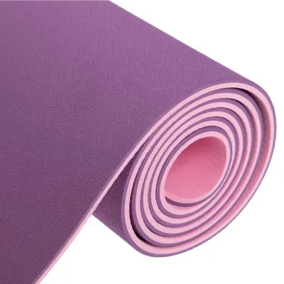 Коврик для йоги и фитнеса Power System PS-4060 TPE Yoga Mat Premium Purple (183х61х0.6) - 1 - Robinzon.ua