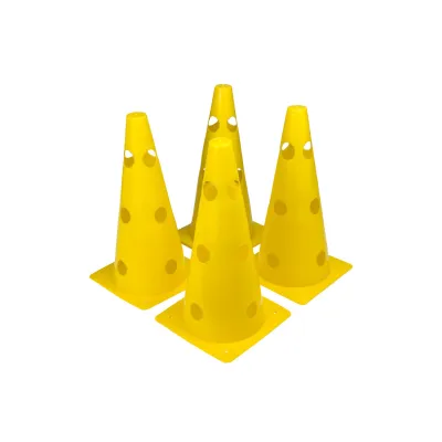 Конуси-фішки спортивні EasyFit 31 см (набір з 4 штук) жовті - 1 Конуси-фішки спортивні EasyFit 31 см (набір з 4 штук) жовті - 1 - Robinzon.ua
