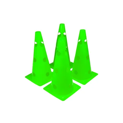 Конусы-фишки спортивные EasyFit  31 см (набор 4 штуки) зеленые - 1 - Robinzon.ua
