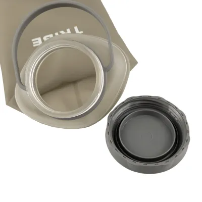 Пляшка Tribe Soft Bottle 1 л TPU м'яка  T-FE-0023-grey - 1 - Robinzon.ua