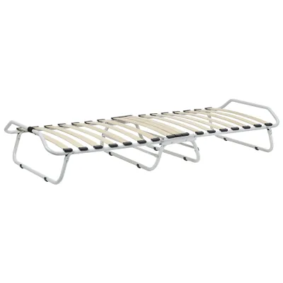 Кровать на ламелях с постелью d25 мм (Бязь, Цветная мелкая клетка). - 2 - Robinzon.ua