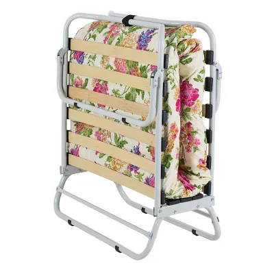 Кровать на ламелях d25 мм (Бязь, Цветы) - 2 - Robinzon.ua