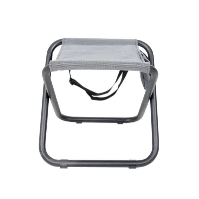 Стул "Рыбак" d25 мм с карманом (Меланж, Серый) - 1 - Robinzon.ua