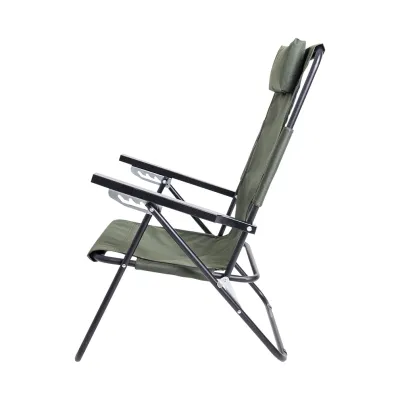 Крісло-лежак "Ясень" d20 мм (зелений меланж). - 1 - Robinzon.ua