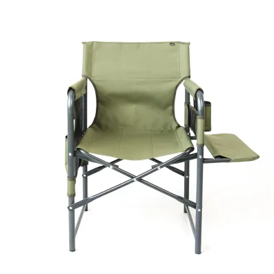 Стул "Режиссер с мягкой полкой Эконом" d25 мм (Оксфорд, Хаки). - 3 - Robinzon.ua