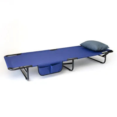 Раскладушка "Компакт" d25 мм (Синяя). - 1 - Robinzon.ua