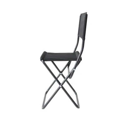 Стул "Рыбак Эконом с спинкой" d16 мм (Оксфорд, Черный). - 1 - Robinzon.ua