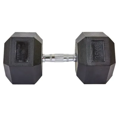 Гантель 35 кг цельная шестигранная SP-Planeta-8013-35 - 2 - Robinzon.ua