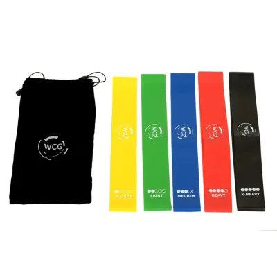 Набір резинок для фітнесу 610x50 мм з 5 шт - 1 Набір резинок для фітнесу 610x50 мм з 5 шт - 1 - Robinzon.ua