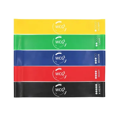 Набір резинок для фітнесу 610x50 мм з 5 шт - 3 Набір резинок для фітнесу 610x50 мм з 5 шт - 3 - Robinzon.ua