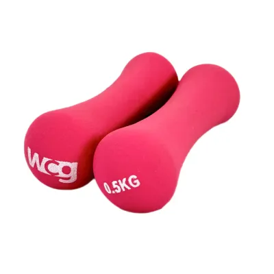 Гантелі неопронові для фітнесу 2 по 0.5 кг Гантелі, гирі, штанги та диски - 1 - Robinzon.ua