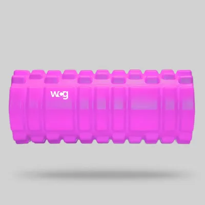 Массажный роллер для йоги K1 33*14 розовый - 4 - Robinzon.ua