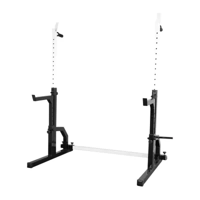 Стійки під штангу 50 на 50 мм зі страхувальними упорами, брусами та штирями - 1 - Robinzon.ua