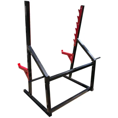 Стійки для присідання під штангу 50 на 50 мм зі страхувальними упорами - 2 - Robinzon.ua