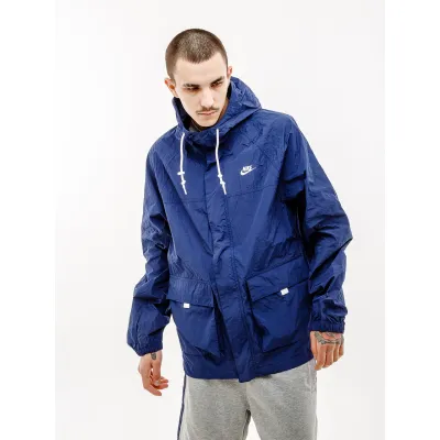 Чоловіча Куртка Nike M NK CLUB BANDON JKT Синій L (7dFN3108-410 L) - 1 - Robinzon.ua