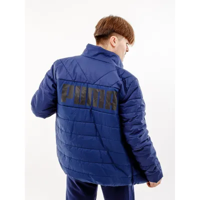 Мужская Куртка PUMA ESS+ Padded Jacket Синий M (7d84934906 M) - 1 - Robinzon.ua